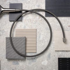 Hansgrohe Designflex Flexible de douche - 160cm - textile - Brushed black chrome 3