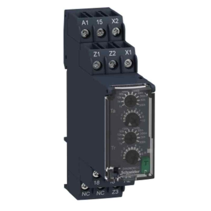 relais temporisé multifonctions - 1of - 24 à 240v ac/dc - schneider electric re22r1mlmr 0