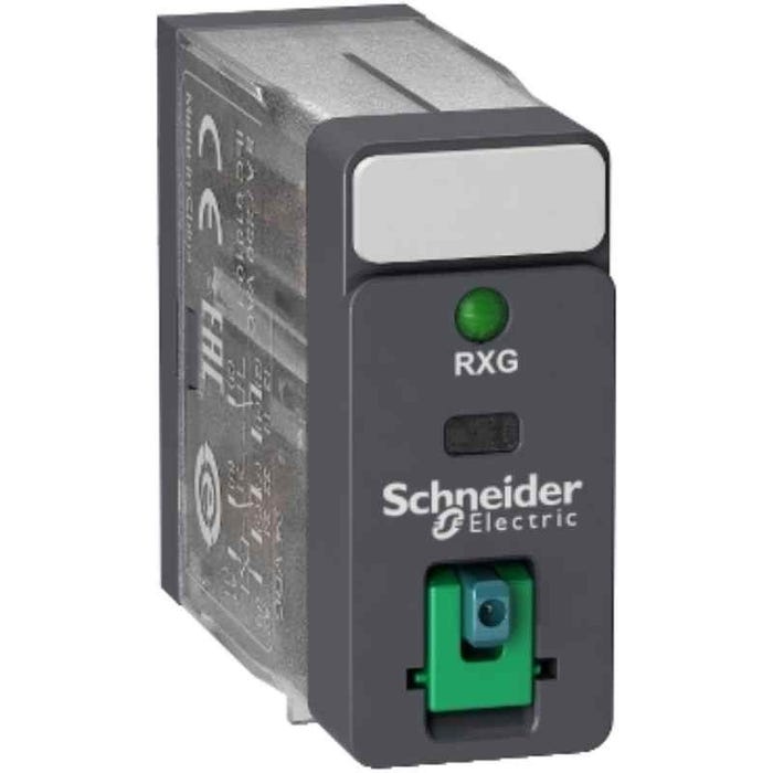relais miniature - zelio relay rxg - 5a - 2of - 24v dc - schneider electric rxg22bd 0