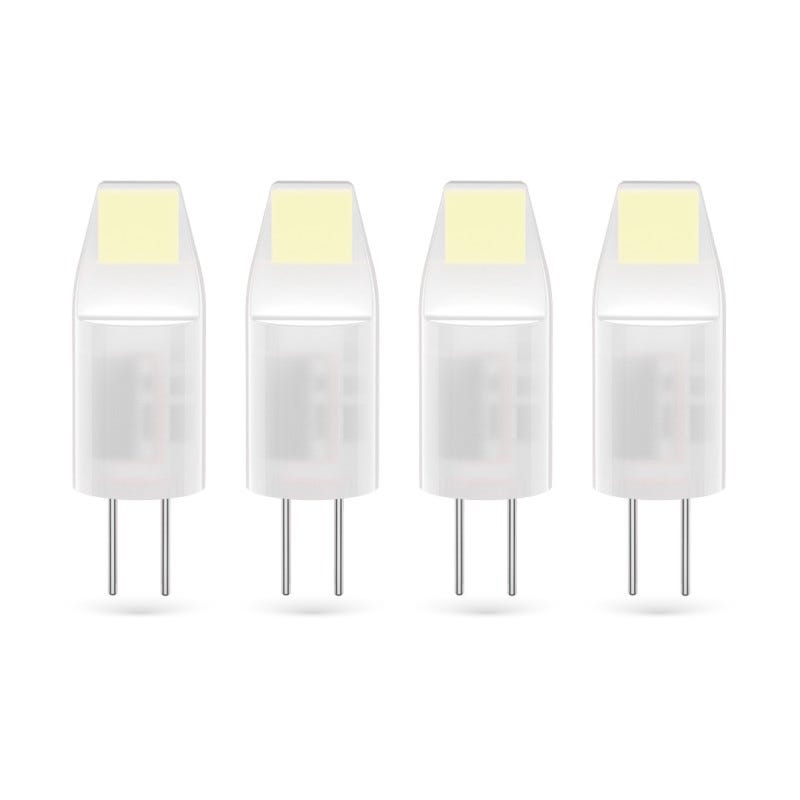 Xanlite - Lot de 4 Ampoules SMD LED Capsules, culot G4, 100 lumens, conso. 1W éq. 10W, Blanc chaud - PACK31ALG4100IW 0