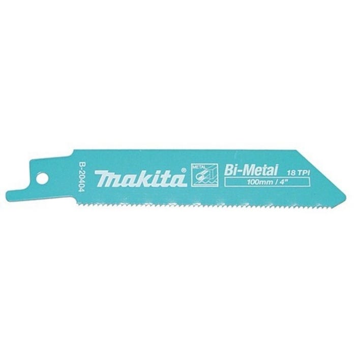 Lot de 5 Lames Bi-Métal MAKITA B-20404 flexibles pour tôles minces (0,7 à 3 mm) 1