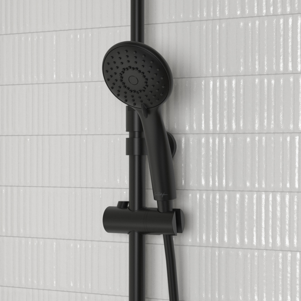 Pommeau de douche JACOB DELAFON Juliette noir mat