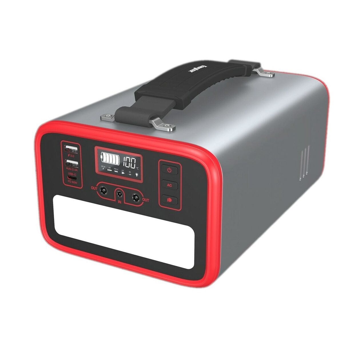 Centrale électrique portable Energizer PPS320W1 Noir Rouge Gris 96000 mAh 1