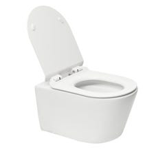 Grohe Pack WC Bâti-support Rapid SL + WC sans bride SAT Brevis + Plaque Noir mat (RapidSL082-Brevis-KF0) 2