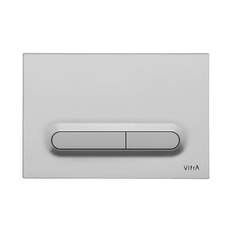 Vitra V-Fix Core Pack Bâti-support + WC sans bride SAT + Abattant SoftClose + Plaque Chrome Mat (V-FixFusionTQ-5) 3