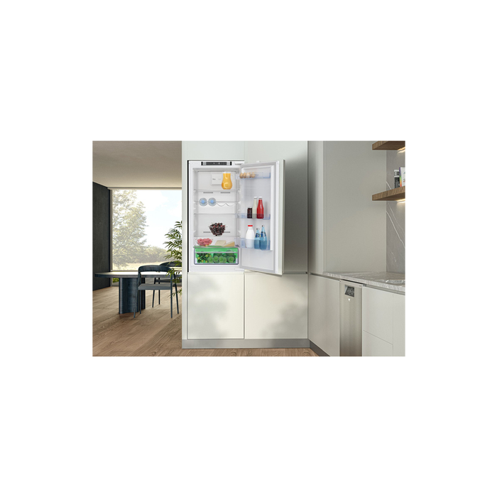 Refrigerateur congelateur en bas Beko BCNA275E41SN Encastrable 178 cm 1