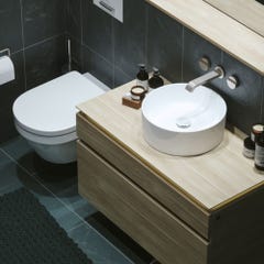 Villeroy &, Boch Collaro lavabo à poser, 400 x 400 mm, sans trou pour robinet, sans trop-plein, non enterré, 4A1840 1