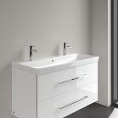 Villeroy &, Boch Lavabo d'armoire Avento 4156A4, 1000x470mm, 2 trous pour robinet, avec trop-plein, Coloris: Blanc 4