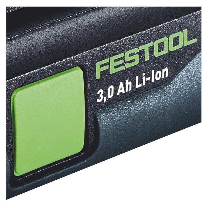 Batterie Festool 2x BP 18 Li 3,0 C batterie 18 V 3,0 Ah / 3000 mAh Li-Ion ( 2x 577658 ) avec indicateur de charge 2