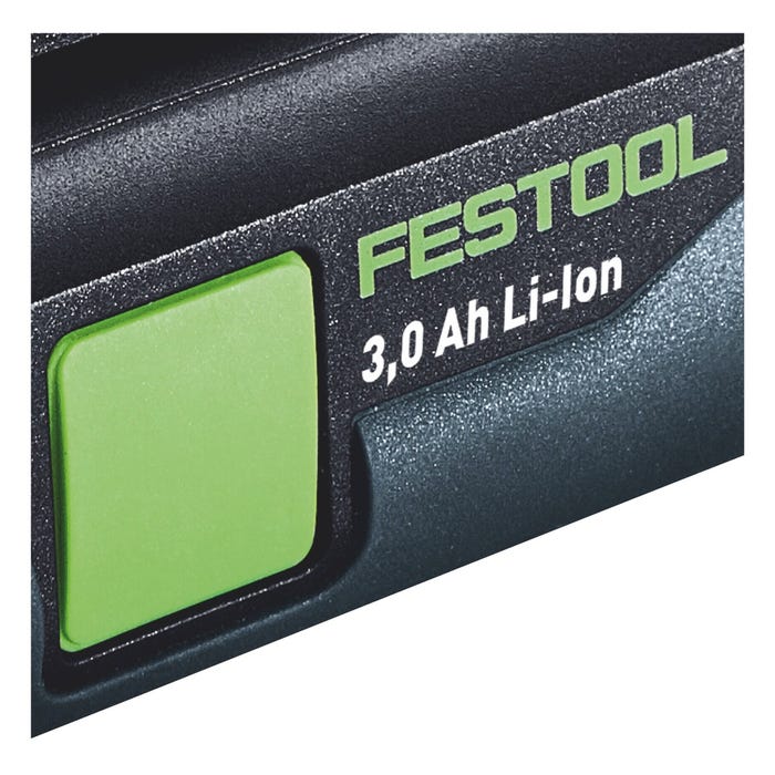 Batterie Festool 4x BP 18 Li 3,0 C batterie 18 V 3,0 Ah / 3000 mAh Li-Ion ( 4x 577658 ) avec indicateur de niveau de charge 2