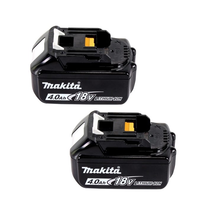 Makita Power Source Kit 18 V avec 2x BL 1840 B4,0 Ah batterie ( 197265-4 ) + DC 18 SH double chargeur ( 199687-4 ) 3