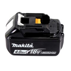 Makita DBO 180 M1J Ponceuse excentrique sans fil 18 V 125 mm + 1x batterie 4,0 Ah + Makpac - sans chargeur 0