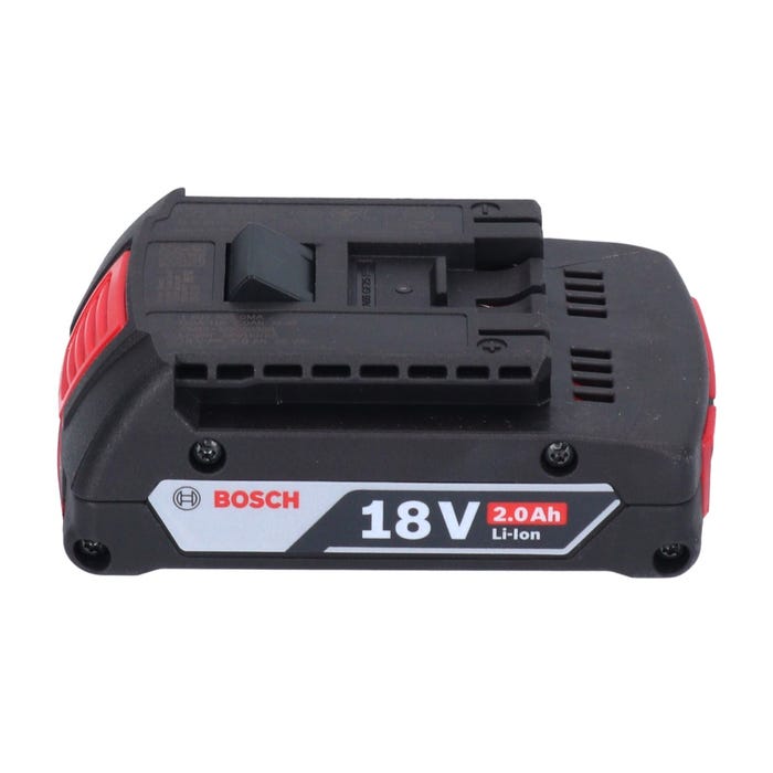 Bosch Kit de batterie 2x GBA 18 V 2,0 Ah / 2000 mAh Li-Ion Batterie à insertion ( 2x 1600Z00036 ) 1