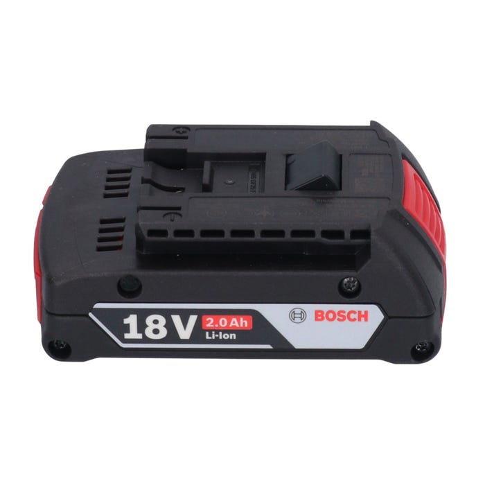 Bosch Kit de batterie 2x GBA 18 V 2,0 Ah / 2000 mAh Li-Ion Batterie à insertion ( 2x 1600Z00036 ) 3