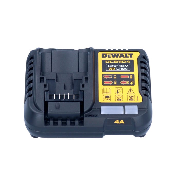DeWalt DCB 1104 P1 Kit de démarrage sans fil 12 V / 18 V 1x batterie 5,0 Ah + chargeur DCB 1104 2