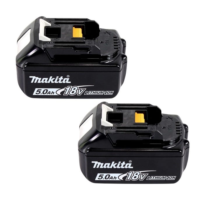 Makita Power Source Kit 18 V avec 2x BL 1850 B5,0 Ah batterie ( 197280-8 ) + DC 18 SH double chargeur ( 199687-4 ) 3