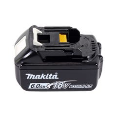 Makita DTD 155 G1J Clé à choc sans fil 18 V 140 Nm 1/4'' Brushless + 1x batterie 6,0 Ah + Makpac - sans chargeur 3