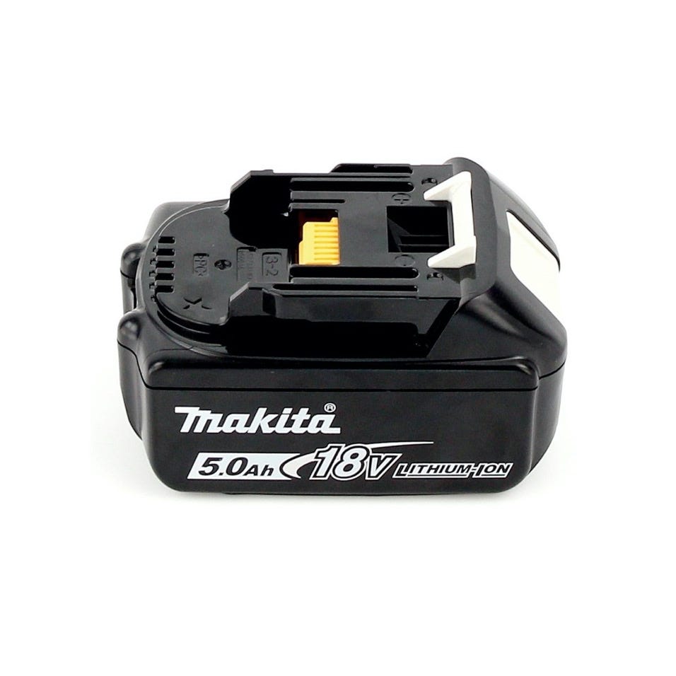 Makita DHP 483 T1J Perceuse-visseuse à percussion sans fil 18 V 40 Nm + 1x Batterie 5.0 Ah + Coffret Makpac - sans chargeur 3