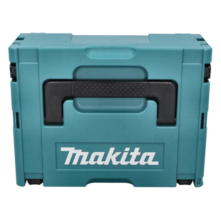 Makita Power Source Kit 18 V : 2x BL 1860 B Batteries 6,0 Ah + DC 18 SH Chargeur double + Makpac (197422-4) (199687-4) 2