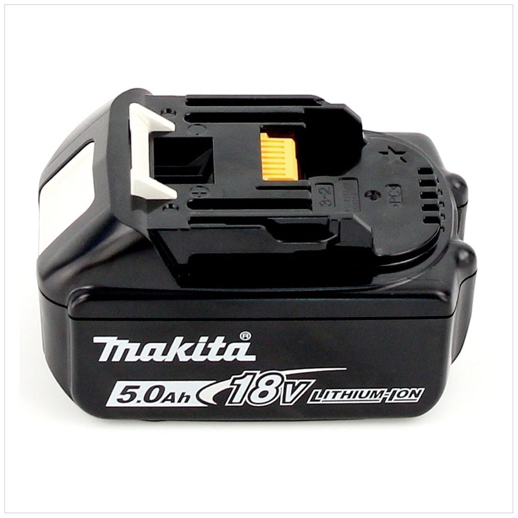 Makita BL 1850 B Batterie Li-Ion avec témoin de charge LED 18V - 5 Ah - Successeur du modèle 196672-8 (197280-8 / 632f15-1) 3