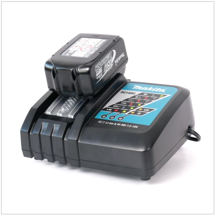 Makita Power Source Kit 18V + 1x Batterie BL1830B 3,0Ah + Chargeur DC18RC 0