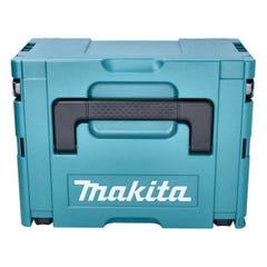 Makita DJS 200 RMJ cisaille à batterie 18 V 2,0 mm sans balais + 2x batterie 4,0 Ah + chargeur + Makpac 2