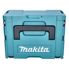 Makita DJS 200 RG1J Cisaille à tôle sans fil 18 V 2,0 mm Brushless + 1x batterie 6,0 Ah + chargeur + Makpac 2
