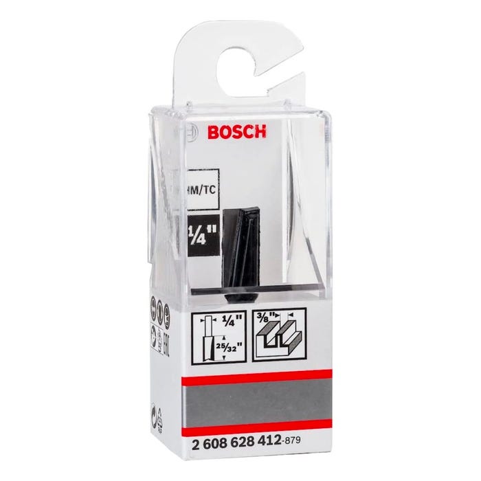 Fraise à rainurer Standard for Wood Bosch 9,5 x 19,6 x 51 mm ( 2608628412 ) tige de 6 mm 0