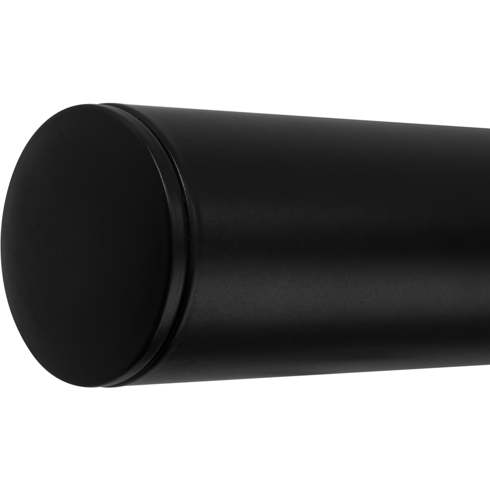 HandyStairs rampe d'escalier en INOX - diamètre 42,4 mm - RAL9005 - supports inclus - 200 cm 1