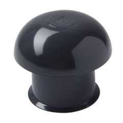 Chapeau de ventilation simple ardoise s/m ø125/204mm nicoll - cc12 0