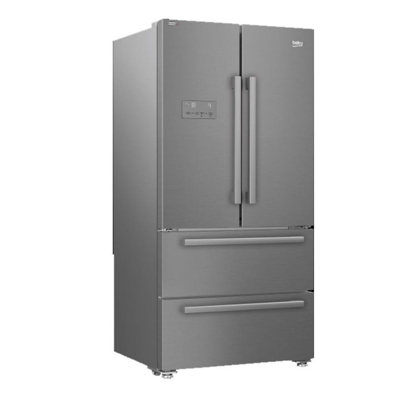Réfrigérateur | Pose libre | 2 portes & 2 tiroirs | NeoFrost Dual Cooli BEKO - GNE6049XPN 1
