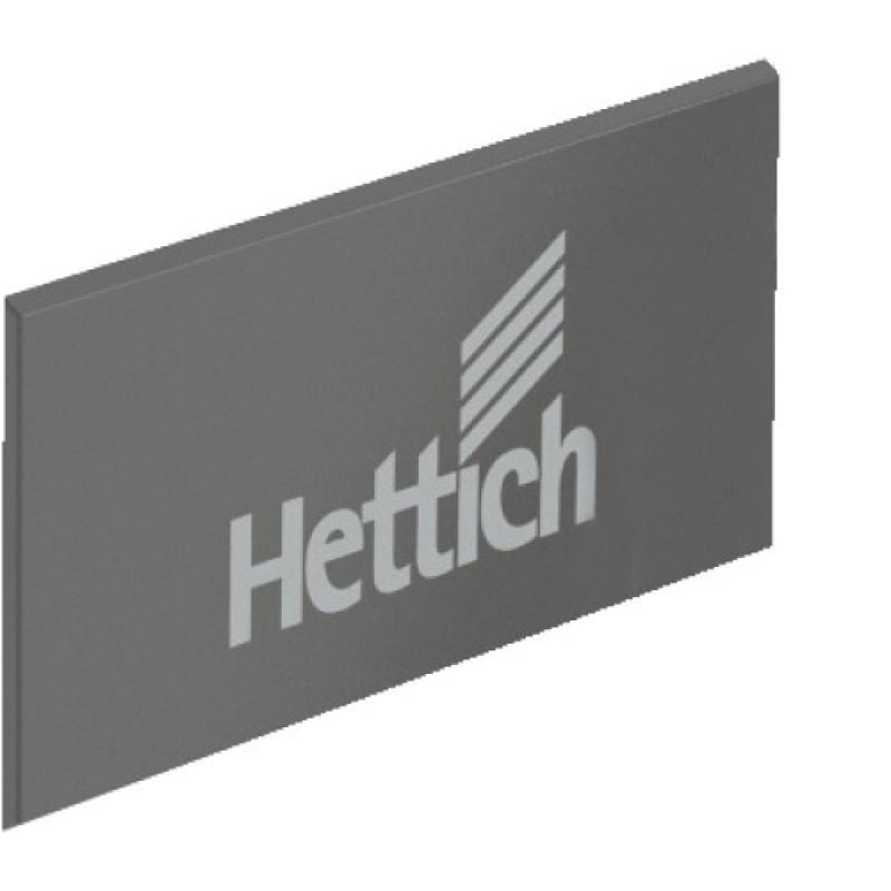 Kit tiroir ArciTech longueur 400 mm hauteur 94 mm coloris argent livré avec profils attachesfaçade et caches 1