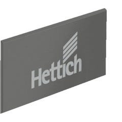 Kit tiroir ArciTech longueur 400 mm hauteur 94 mm coloris argent livré avec profils attachesfaçade et caches 1