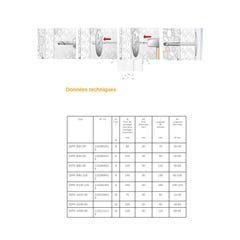 FISCHER ISOLANT DIPK 10/140-160 2PIECES - 1 pièce 4
