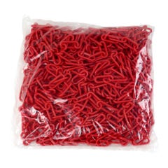 Chaîne Ø 10mm x 25m Rouge en sac - Polyéthylène - 1100589 0