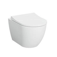 Villeroy & Boch ViConnect Pro Pack WC Bâti-support +WC sans bride Vitra S60 + Abattant SoftClose + Plaque Blanche (ViConnectS60-2) 2