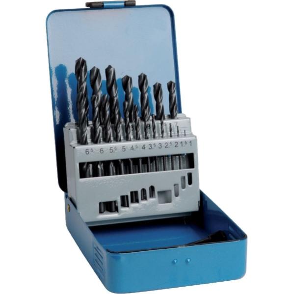 Foret à métaux acier HSS - Coffret de 19 pièces - Tivoly