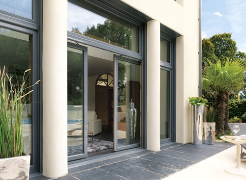 Baie aluminium bois sur-mesure
