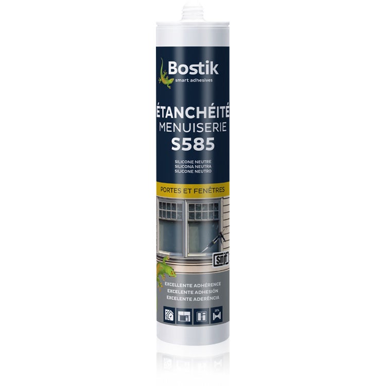 Mastic S585 Etanchéité menuiserie RAL 7016 Bostik
