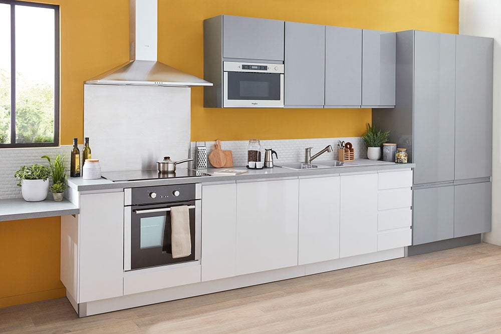 Cuisine moderne blanche