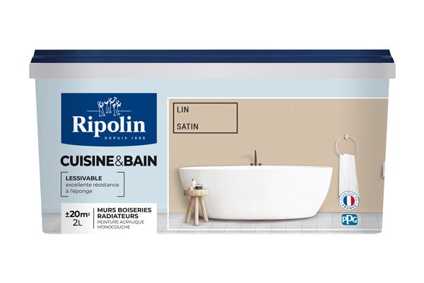 Peinture cuisine et salle de bain Ripolin