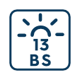 Pictogramme brillant spéculaire 13