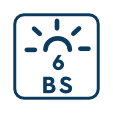 Pictogramme brillant spéculaire