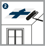 Pictogramme plafond 