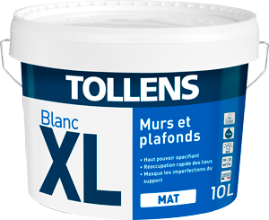 Peinture Tollens murs et plafonds mat
