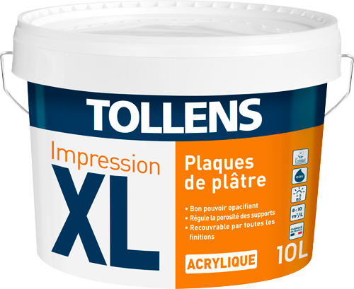 Préparation des supports Tollens plaques de plâtre