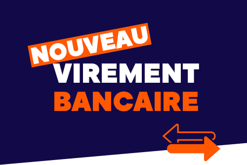 Nouveau virement bancaire